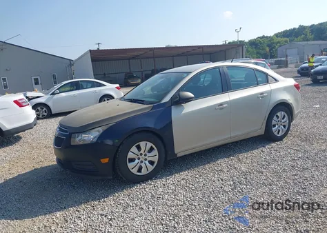 2013 Chevrolet Cruze Ls Auto из США, поврежденный, VIN 1G1PA5SH9D7172660